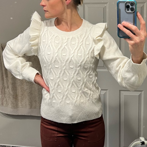 Design History Bella Ruffle Pullover - Picture 3 of 7